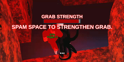 Slender grabbing a Citizen at Ocean Liner map