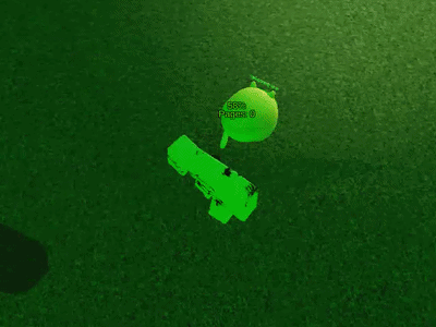 Slender and Proxy teaming up against a Citizen