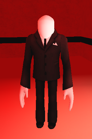 A screenshot of Slender in the Asylum map