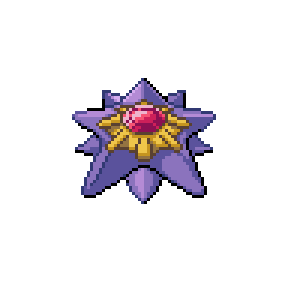 Starmie Sprite Image