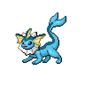 Vaporeon Sprite Image
