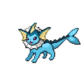 Vaporeon Sprite Image