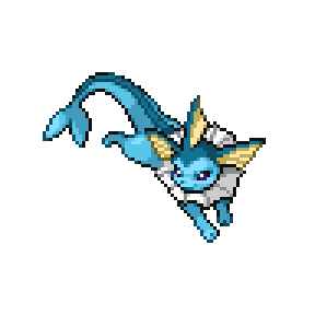 Vaporeon Sprite Image