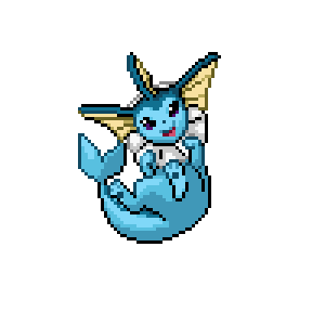 Vaporeon Sprite Image