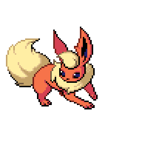 Flareon Sprite Image