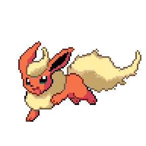 Flareon Sprite Image