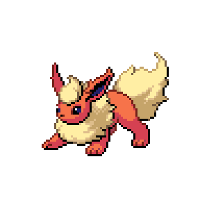 Flareon Sprite Image