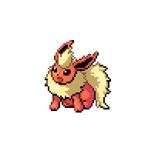 Flareon Sprite Image