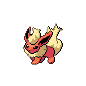 Flareon Sprite Image