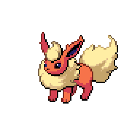Flareon Sprite Image