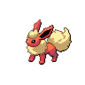 Flareon Sprite Image