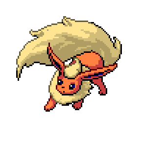 Flareon Sprite Image