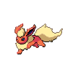 Flareon Sprite Image