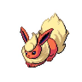 Flareon Sprite Image