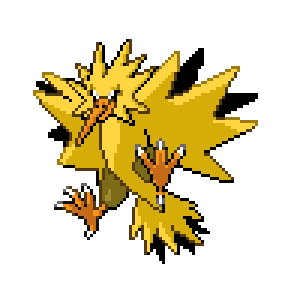 Zapdos Sprite Image