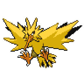 Zapdos Sprite Image