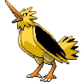 Zapdos Sprite Image