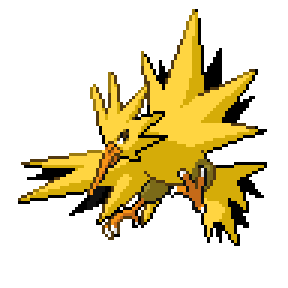 Zapdos Sprite Image