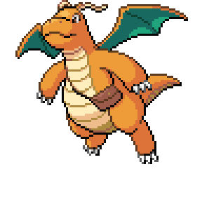 Dragonite Sprite Image