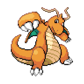 Dragonite Sprite Image