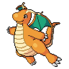 Dragonite Sprite Image