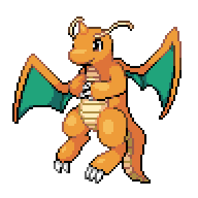 Dragonite Sprite Image