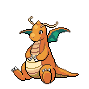 Dragonite Sprite Image