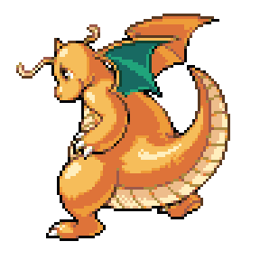 Dragonite Sprite Image