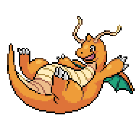 Dragonite Sprite Image