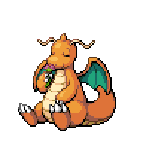 Dragonite Sprite Image