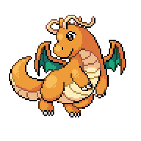 Dragonite Sprite Image