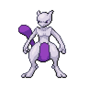 Mewtwo Sprite Image
