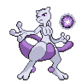 Mewtwo Sprite Image