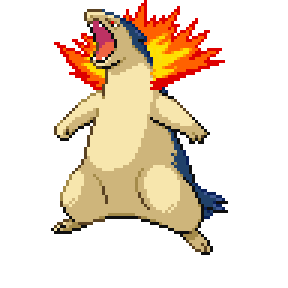 Typhlosion Sprite Image