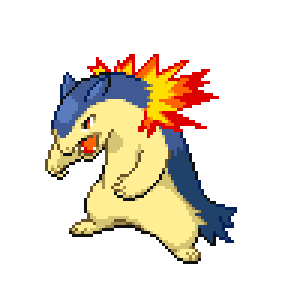 Typhlosion Sprite Image