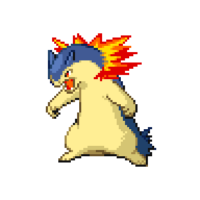 Typhlosion Sprite Image