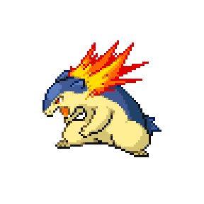 Typhlosion Sprite Image