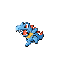 Totodile Sprite Image
