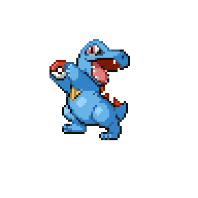 Totodile Sprite Image