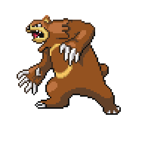 Ursaring Sprite Image