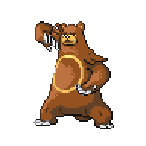 Ursaring Sprite Image