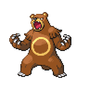 Ursaring Sprite Image