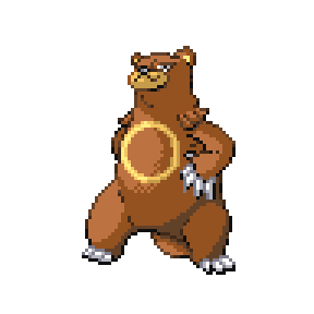 Ursaring Sprite Image