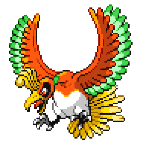 Ho-oh Sprite Image