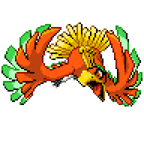 Ho-oh Sprite Image