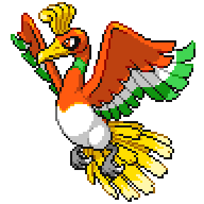 Ho-oh Sprite Image