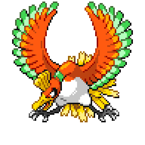 Ho-oh Sprite Image