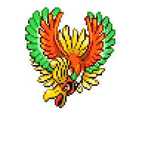 Ho-oh Sprite Image