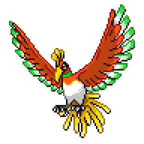 Ho-oh Sprite Image