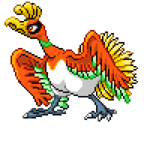 Ho-oh Sprite Image
